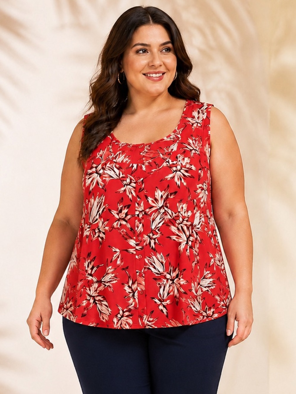 🎉5 for $45🎉 Style & Co top blouse shirt size XL